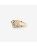 Anillo Vintage oro y brillantes