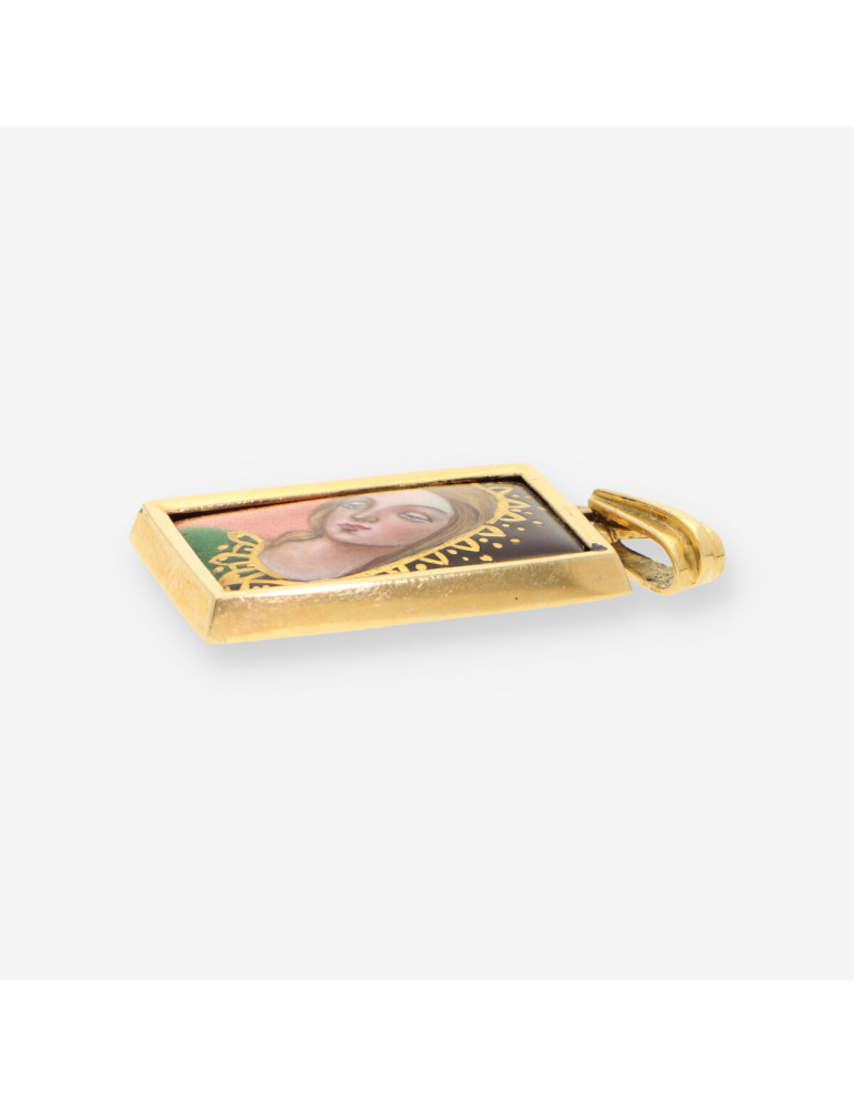 Medalla oro  y esmalte