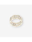 Anillo CARTIER oro bl. y brillantes