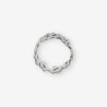 Anillo en oro blanco 18kt con brillantes