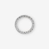 Anillo en oro blanco 18kt con brillantes