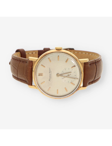 Reloj Sr.IWC oro correa cuero