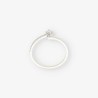 Anillo en oro blanco 18kt con brillantes