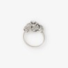 Anillo en oro blanco 18kt con brillantes