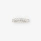 Anillo en oro blanco 18kt con brillantes