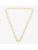 Cadena plana 60cm en oro 18kt NUEVO