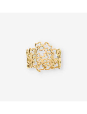 Anillo calado osos oro TOUS
