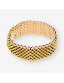 Pulsera ancha oro