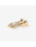Pendientes Vintage oro y brillantes
