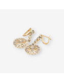 Pendientes Vintage oro y Diamantes