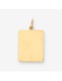 Colgante placa oro