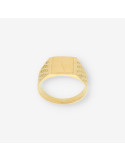 Anillo sello oro