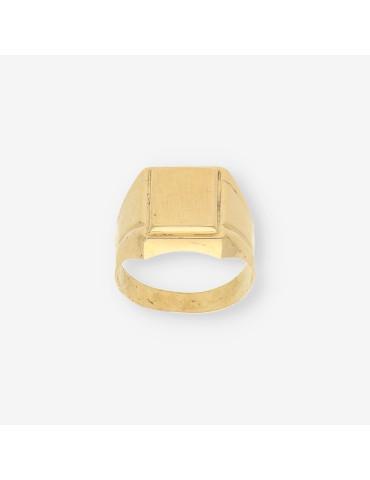 Anillo sello oro