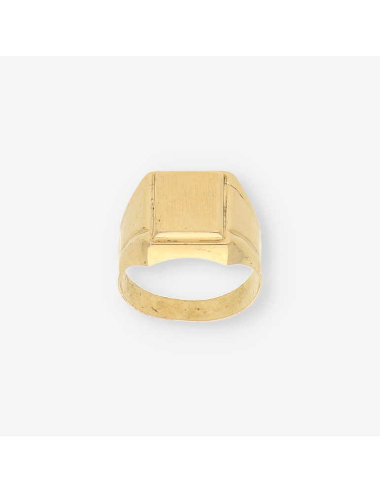 Anillo sello oro