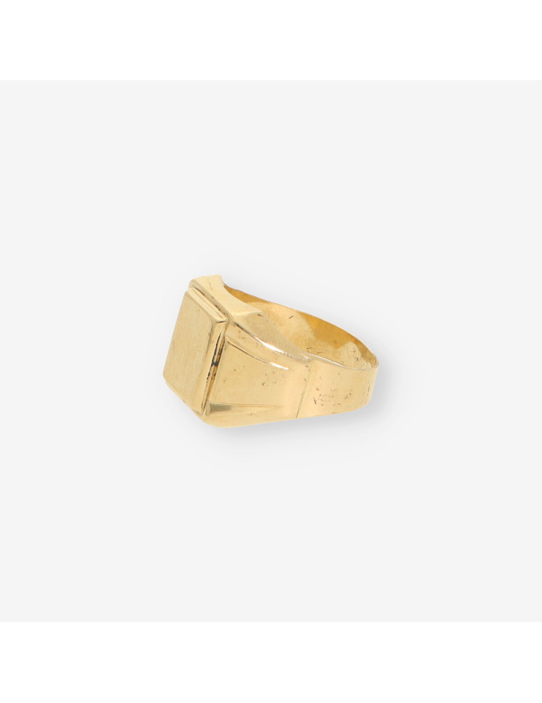 Anillo sello oro