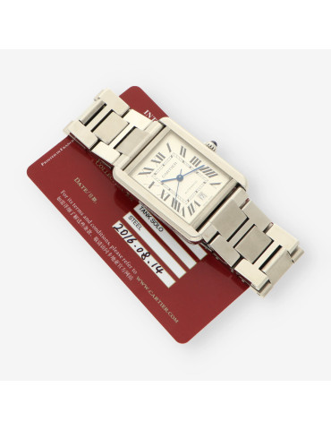 CARTIER Tank acero  3515  721483SX