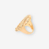 Anillo BULGARI oro rosa y bri INTARSIO