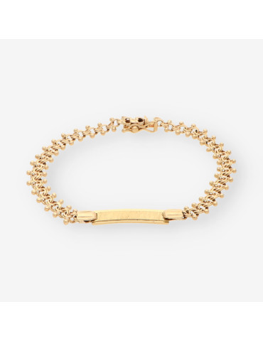 Pulsera nomeolvides oro