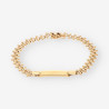 Pulsera nomeolvides oro