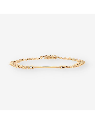 Pulsera nomeolvides oro