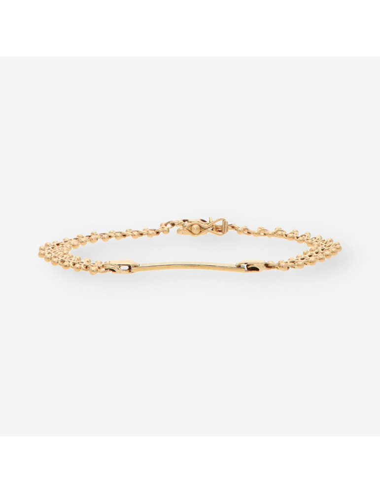 Pulsera nomeolvides oro