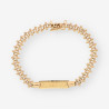 Pulsera nomeolvides oro