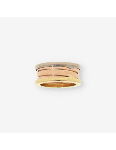 Anillo BULGARI 3 colores 3 bandas nÂº 13