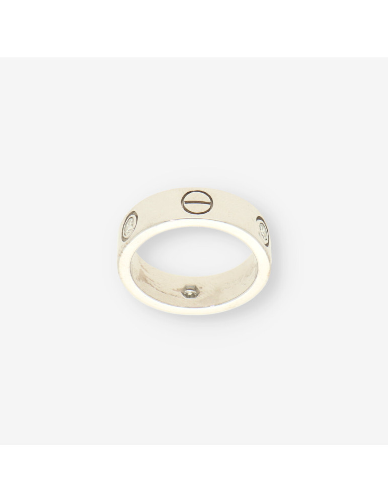 Anillo CARTIER Love oro y brillantes