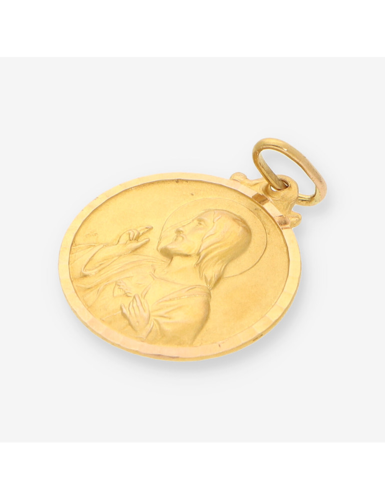 Medalla escapulario oro