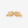 Pendientes delfines oro