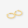 Pendientes aro oro