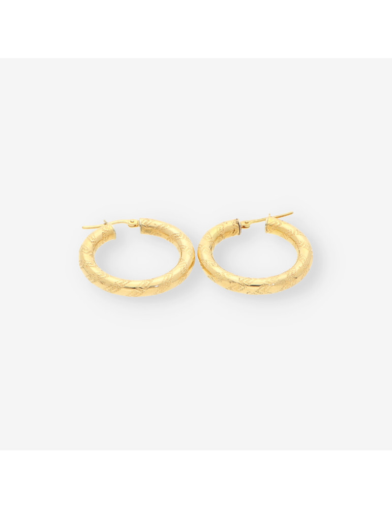 Pendientes aro oro