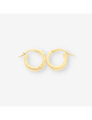 Pendientes aro Versace oro