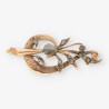 Colgante vintage oro y diamantes