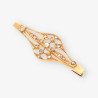 Broche oro y diamantes