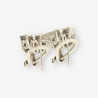 Pendientes oro blanco y brilllantes