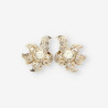 Pendientes oro/oro blanco y diamantes 