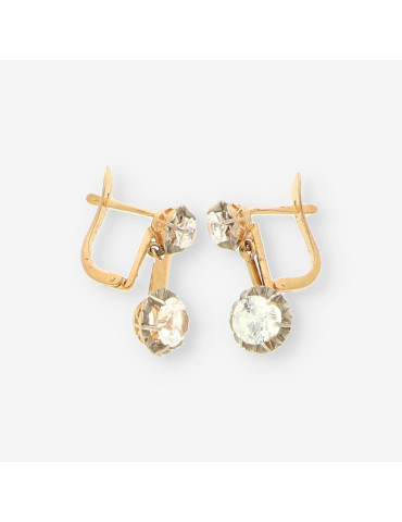 Pendientes antiguos oro