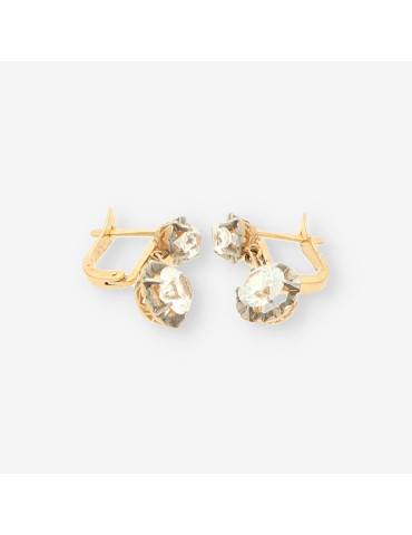 Pendientes antiguos oro