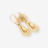 Pendientes estilo vintage oro