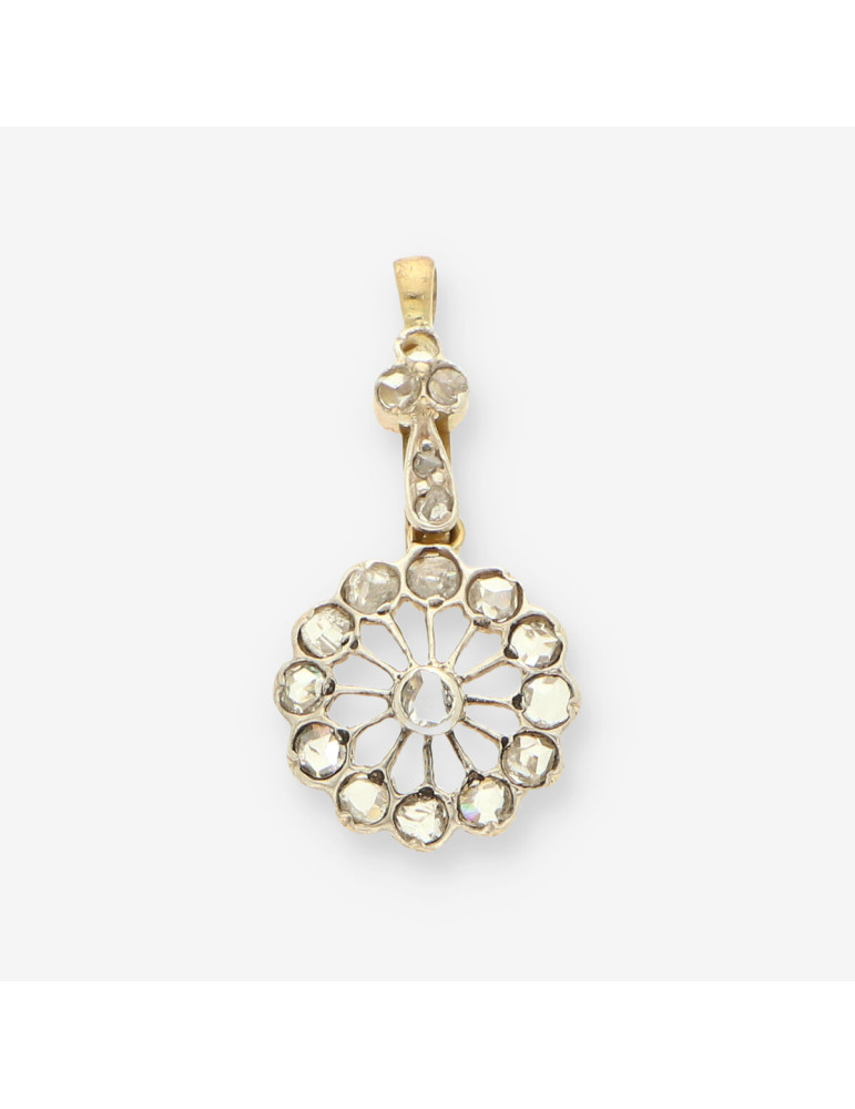 Colgante Vintage oro y Diamantes