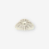 Anillo oro blanco y diamantes