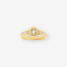 Anillo oro y bri