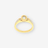 Anillo oro y bri