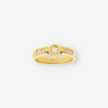 Anillo oro y bri