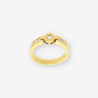 Anillo oro y bri