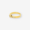 Anillo oro y bri