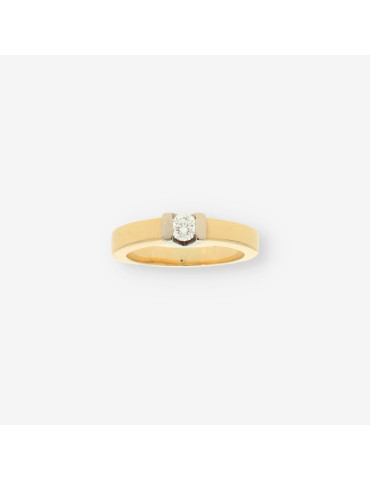 Anillo oro y bri
