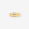 Anillo oro y bri