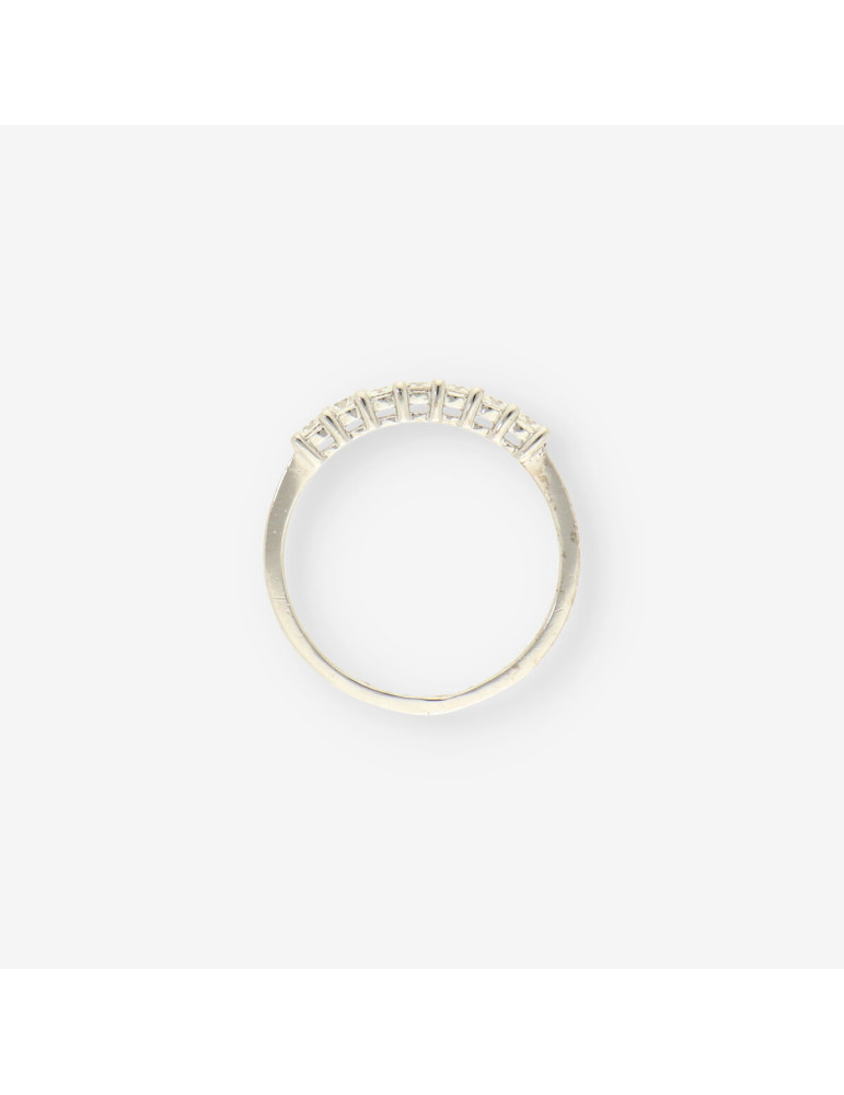 Anillo oro bl brillante aprox. 0,50 Cts